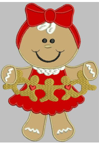 Apl061 - Big Gingerbread girl